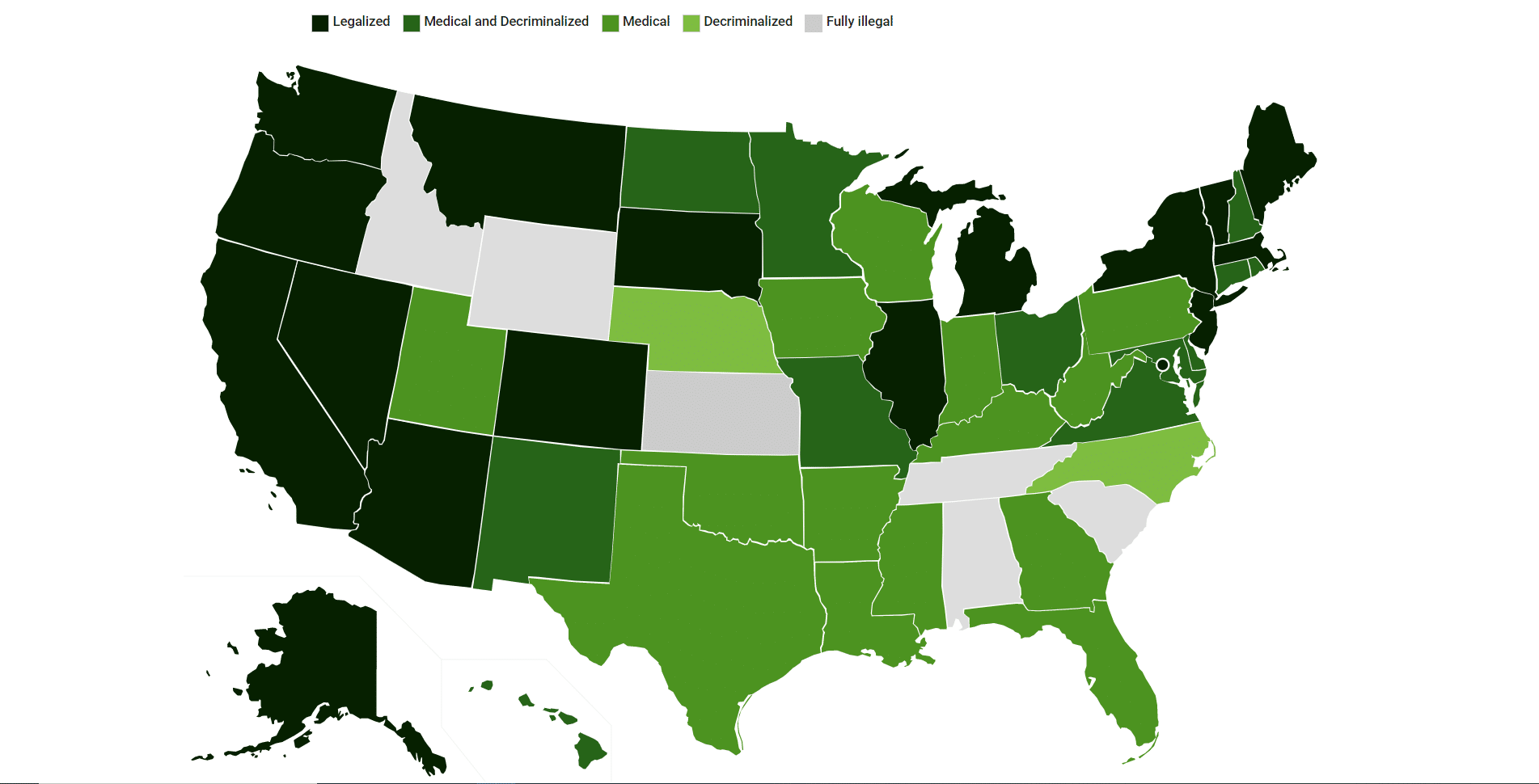 Marijuana Legality in United States